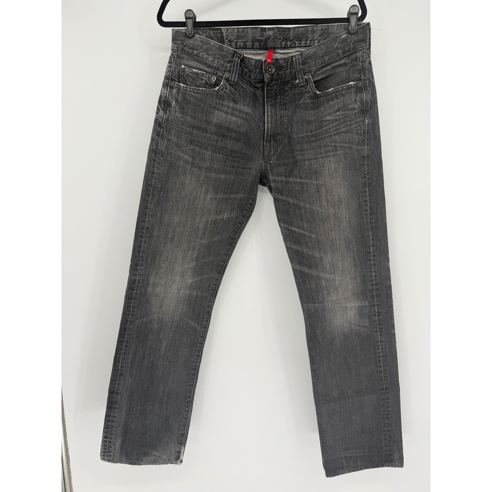 Undercover S002‎ Faded Black Straight Leg Jeans Japanese Denim Mens 34W